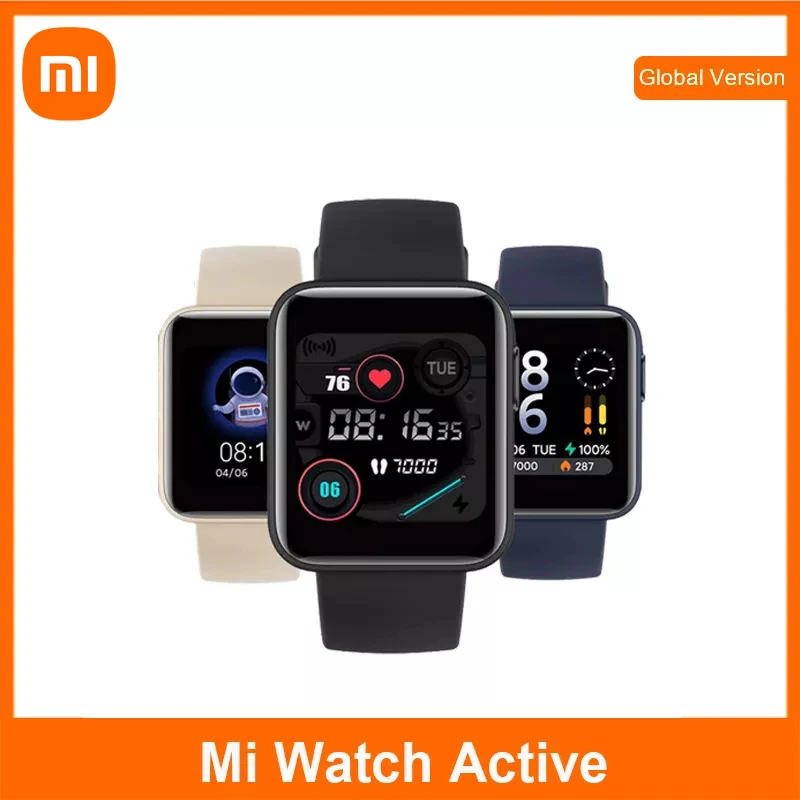 Смарт-часы Xiaomi Mi Watch Lite глобальная версия дюйма GPS TFT цветной сенсорный дисплей