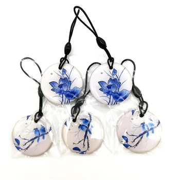 

1Pcs 125Khz RFID T5577 Token Tag Keychain Rewritable Door keys Clone Blank Cards For Copier Duplicator Access Control Card