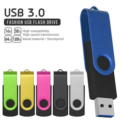 Clé USB 3.0 étanche avec logo personnalisé, support à mémoire de 4GB 16 GB 32GB 64GB 128GB, lecteur Flash haute vitesse 