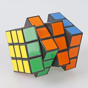 334 черно-белый с рисунком Кубик Рубика C4u 3X3X4 многослойный полнофункциональный три четыре черный фон Кубик Рубика