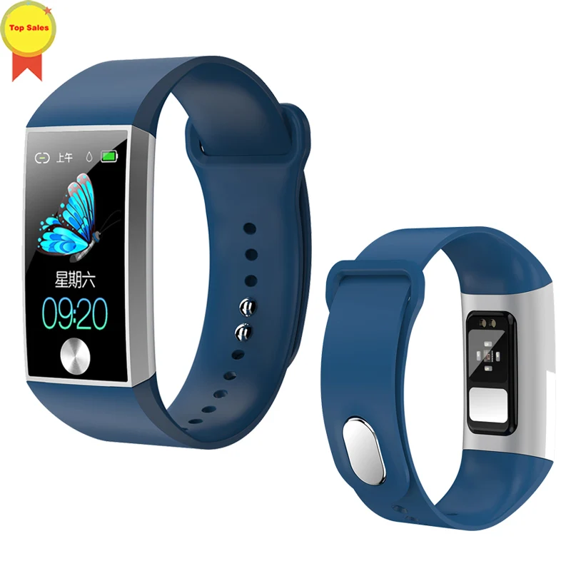 2019 NEW ECG smart band Color Screen 1.14‘ PPG