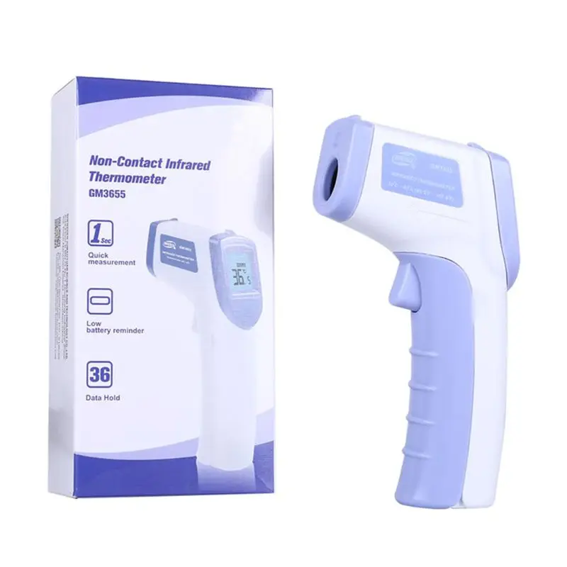 

Body Forehead Infrared Thermometer Temperature Thermometer Non Contact for Fever M24 20 Dropship