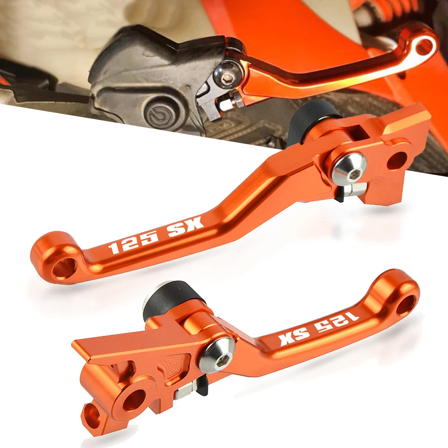

Dirt bike CNC Aluminum Motocycle Levers Motocross Pit Bike Pivot Brake Clutch Lever For 125SX 125 SX 2005-2016 2006 2007