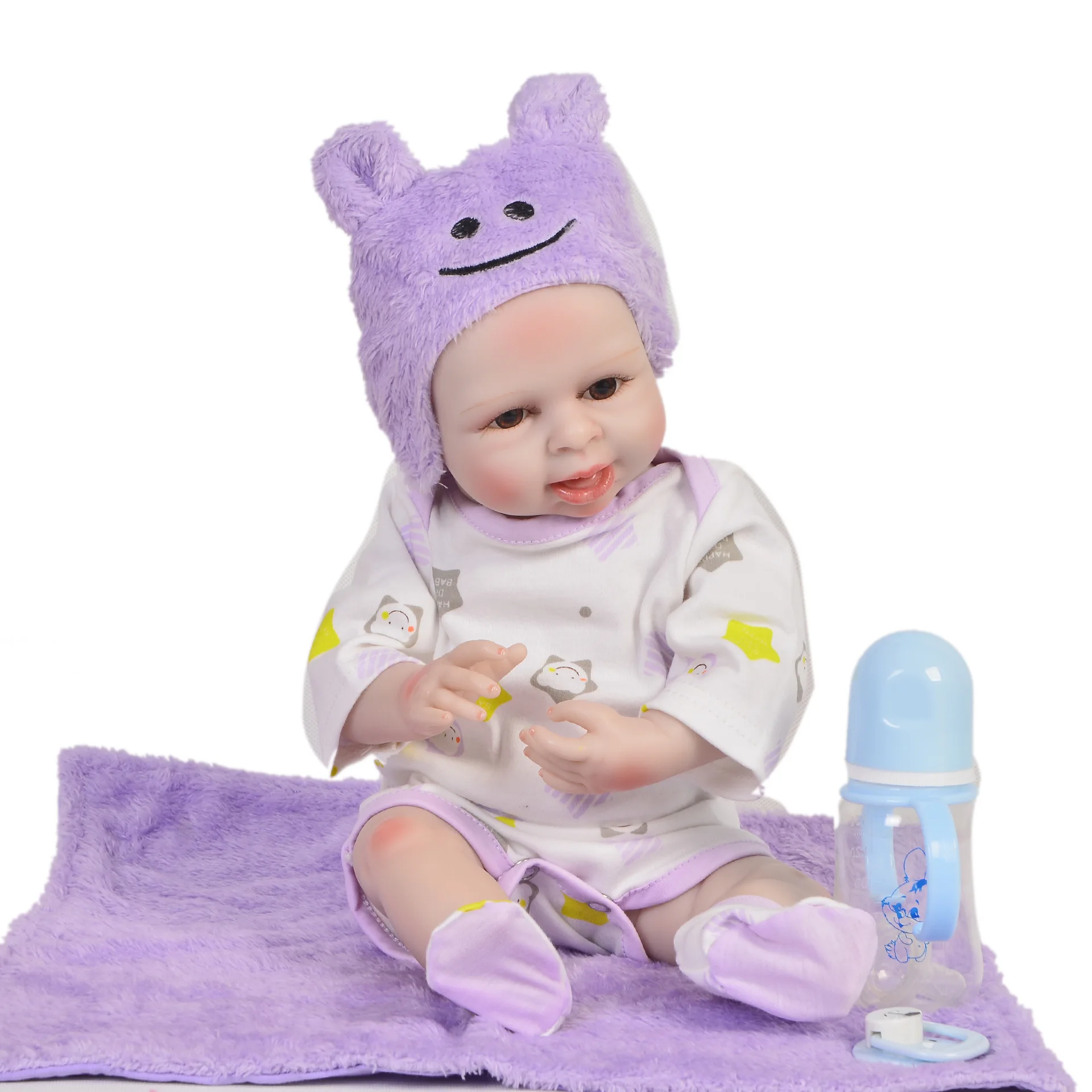  Keiumi 17-Inch Full Rubber-Water Reborn Baby Doll 42 Cm Model Infant