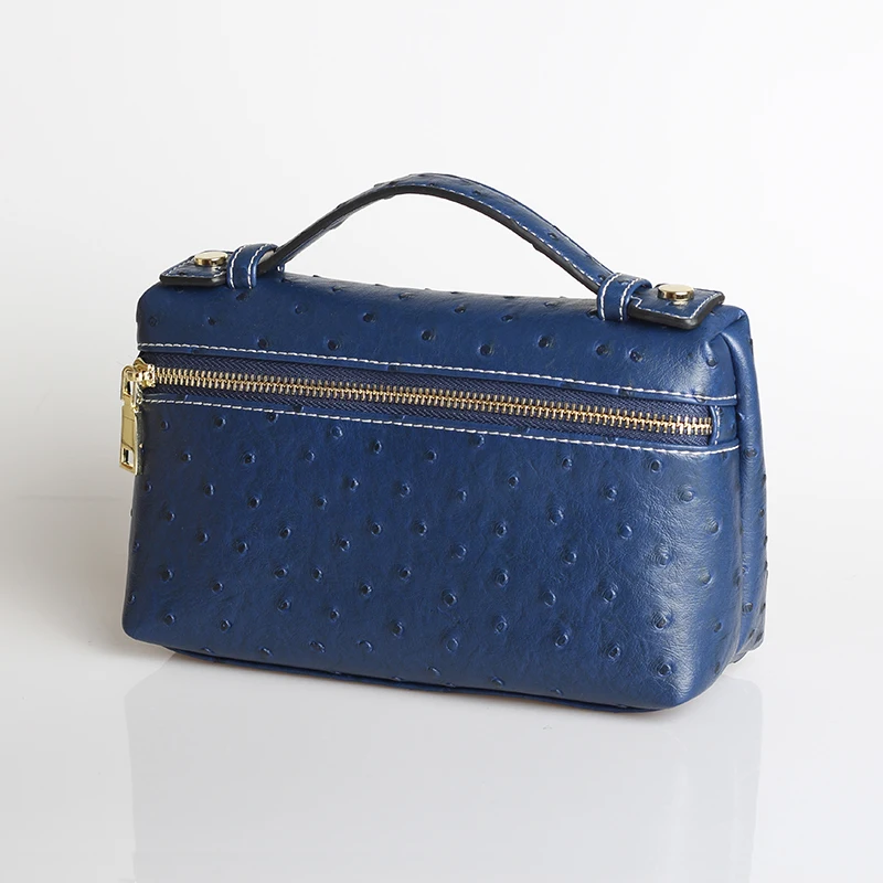 Ostrh Dark Blue (L) XMESSUN Новая Мода крокодиловый узор кожаная сумка большой коровья кожа клатч сумка дизайнерская сумочка кошелек трендовая сумка - Цвет: Ostrh Dark Blue (L)