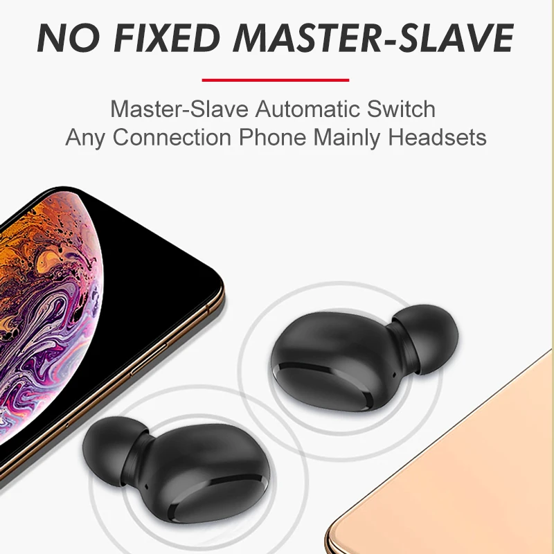 Jellico TWS, беспроводные наушники, Bluetooth 5,0, наушники с сенсорным управлением, наушники 9D, стерео, музыкальный телефон, гарнитура для спортивных игр