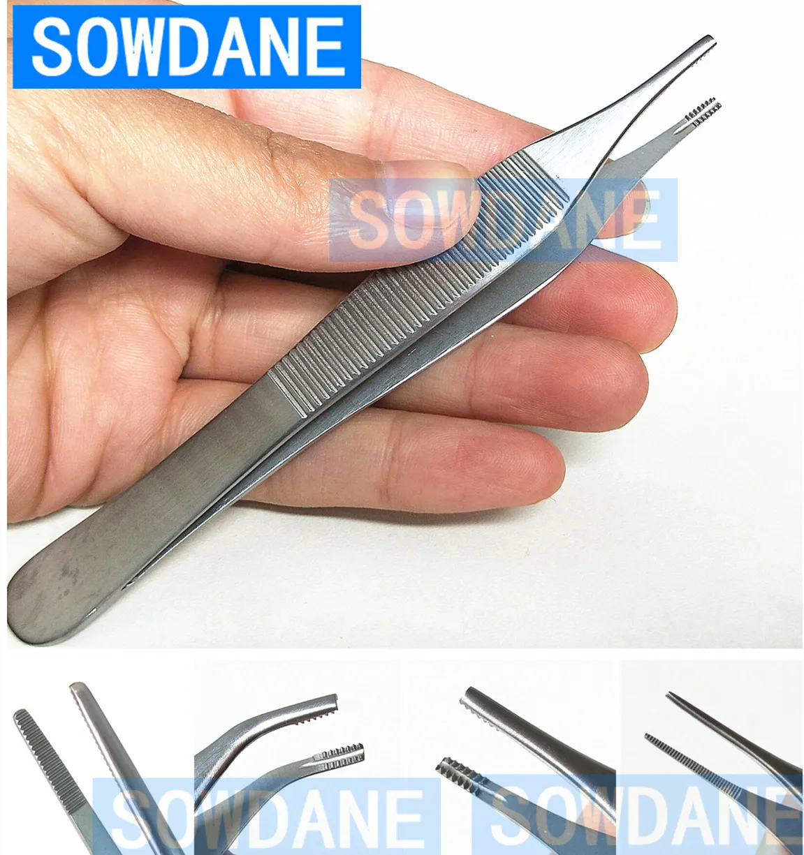 Dental Surgical Tissue Tweezer Set Dental Forcep Extraction Hemostat