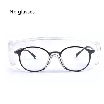 

Vaccine shutter goggles Plastic Dust-proof and breathable Safety glasses Transparent protective glasses 1 Piece