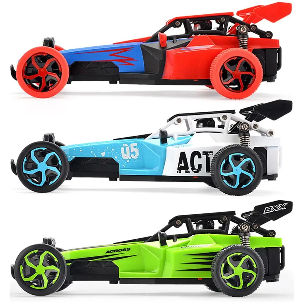 

Remote control car SUV toy 2.4G multi-person parallel 4CH operation USB charging version big foot formula car
