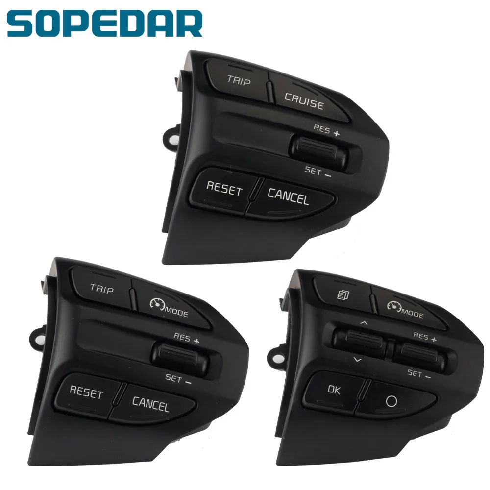 

SOPEDAR New Steering Right Side Remote Cruise Control Switch Bluetooth Phone Volume Steering RH Remote For Kia RIO 96720-G6010