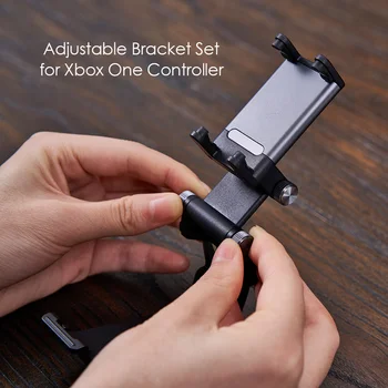 

Electronic Machine Accessories Phone Clip Hand Grip Mount Adjustable Angle Controller Holder for Xbox One/Elite