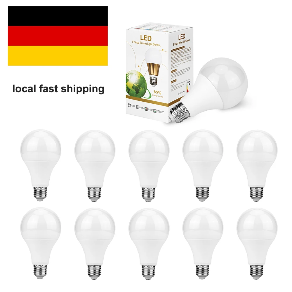 

10pcs/pack led Bulb lamps E27 E14 Led Light Bulb 3W 5W 7W 12W 15W High Power Bombillas Led Spotlight AC 220V 230V 240V Lamparas