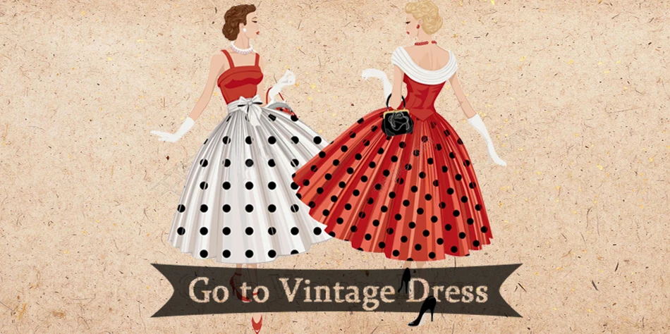 1 vintage dress