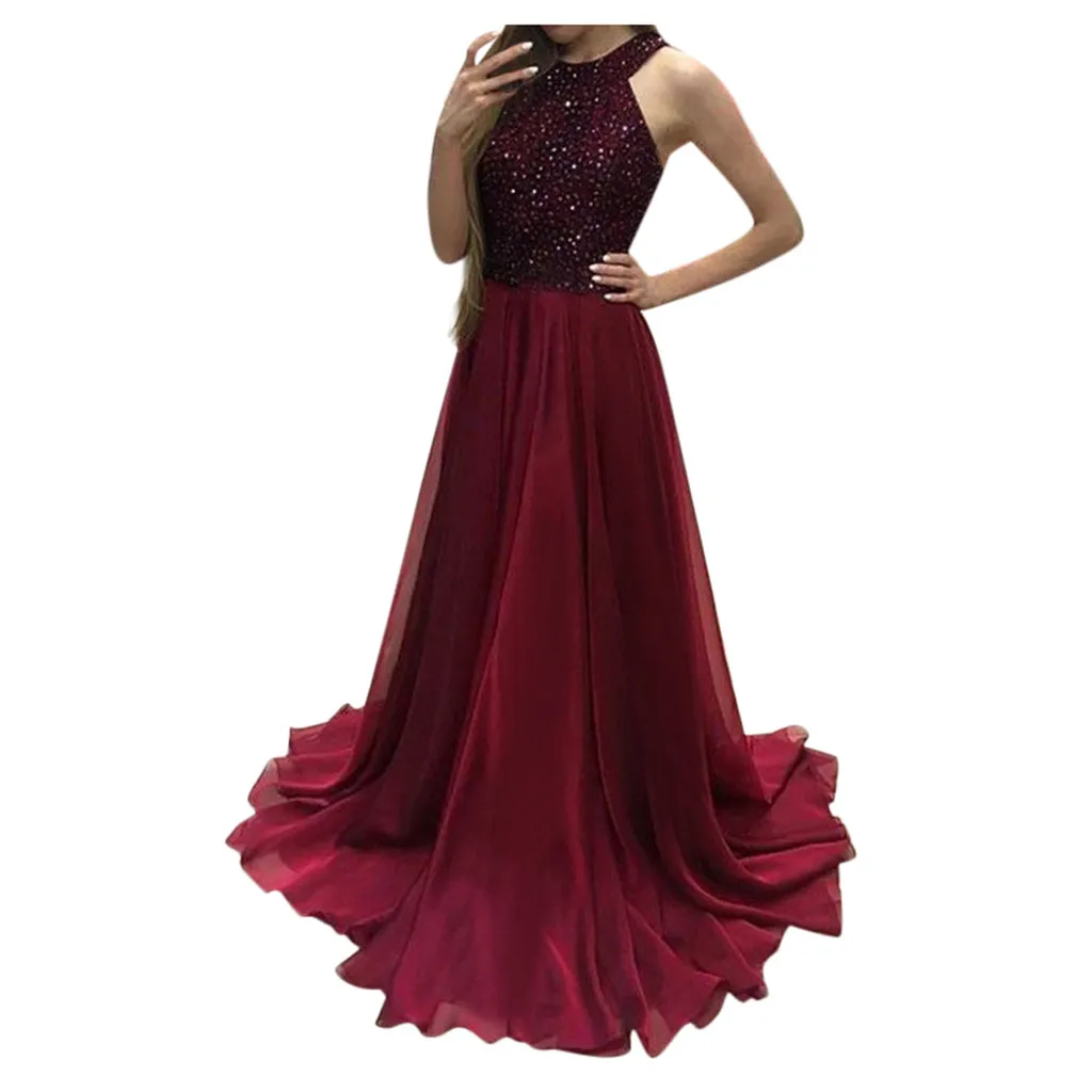Dress Women's Dress Sexy & Club Dress Women Chiffon Pleated Bridesmaid Formal Womens Dresses For Celebrations And Parties