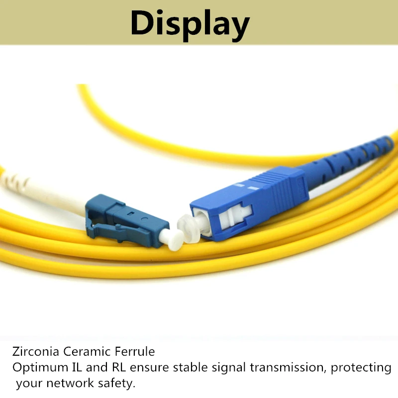 de fibra ótica simcanal de 1m 3m 5m 10m 20m 30m