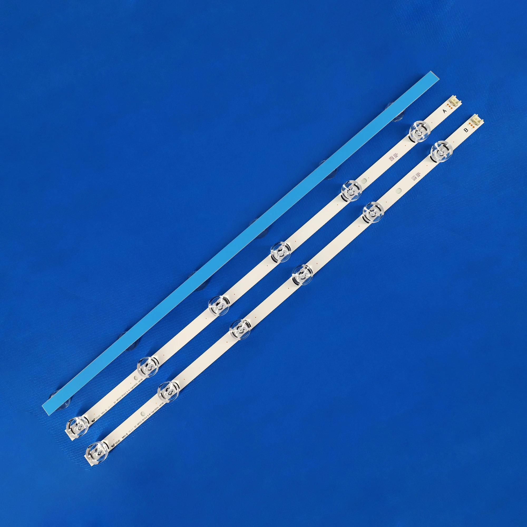 LED Backlight LED Strip For Refrigerator 3 PCS(2*A,1*B) LED Strips For LG INNOTEK DRT 3.0 32"-A/B Type 6916L 1974A 1975A 2223A 2224A 6920L-0419D 0418D 590mm 6 LEDs