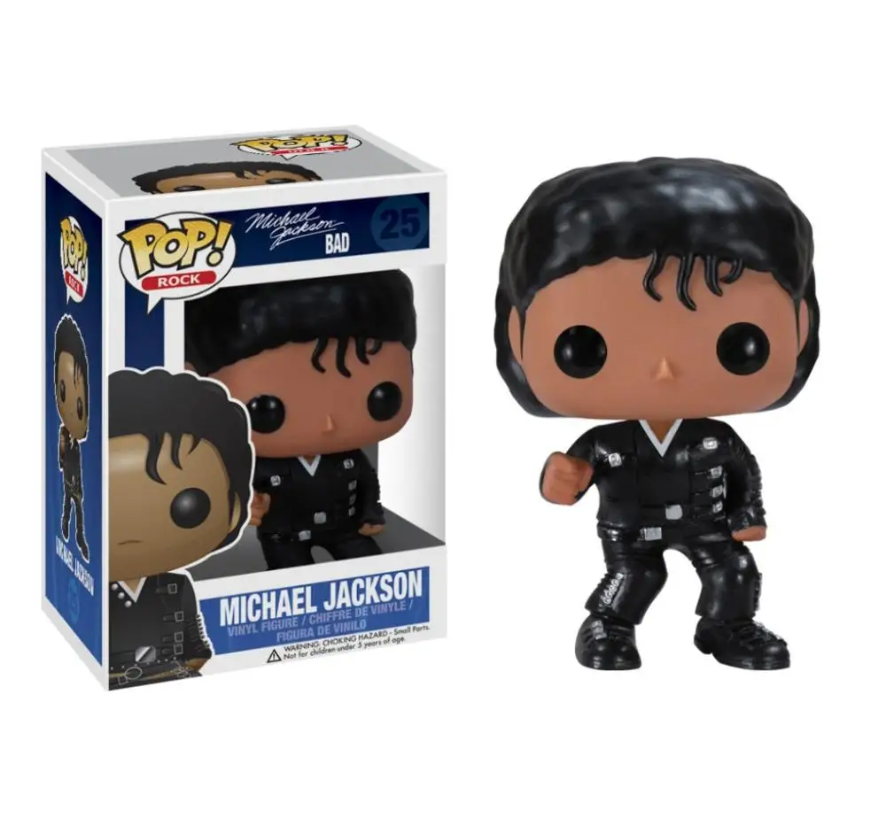 FUNKO POP Майкл Джексон BEAT IT BILLIE JEAN BAD SMOOTH CRIMINAL Виниловая фигурка модель игрушки для детей Рождественский подарок