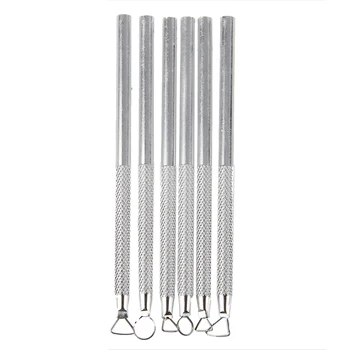 

Set 6 Pcs Aluminum Clay Sculpting Tools