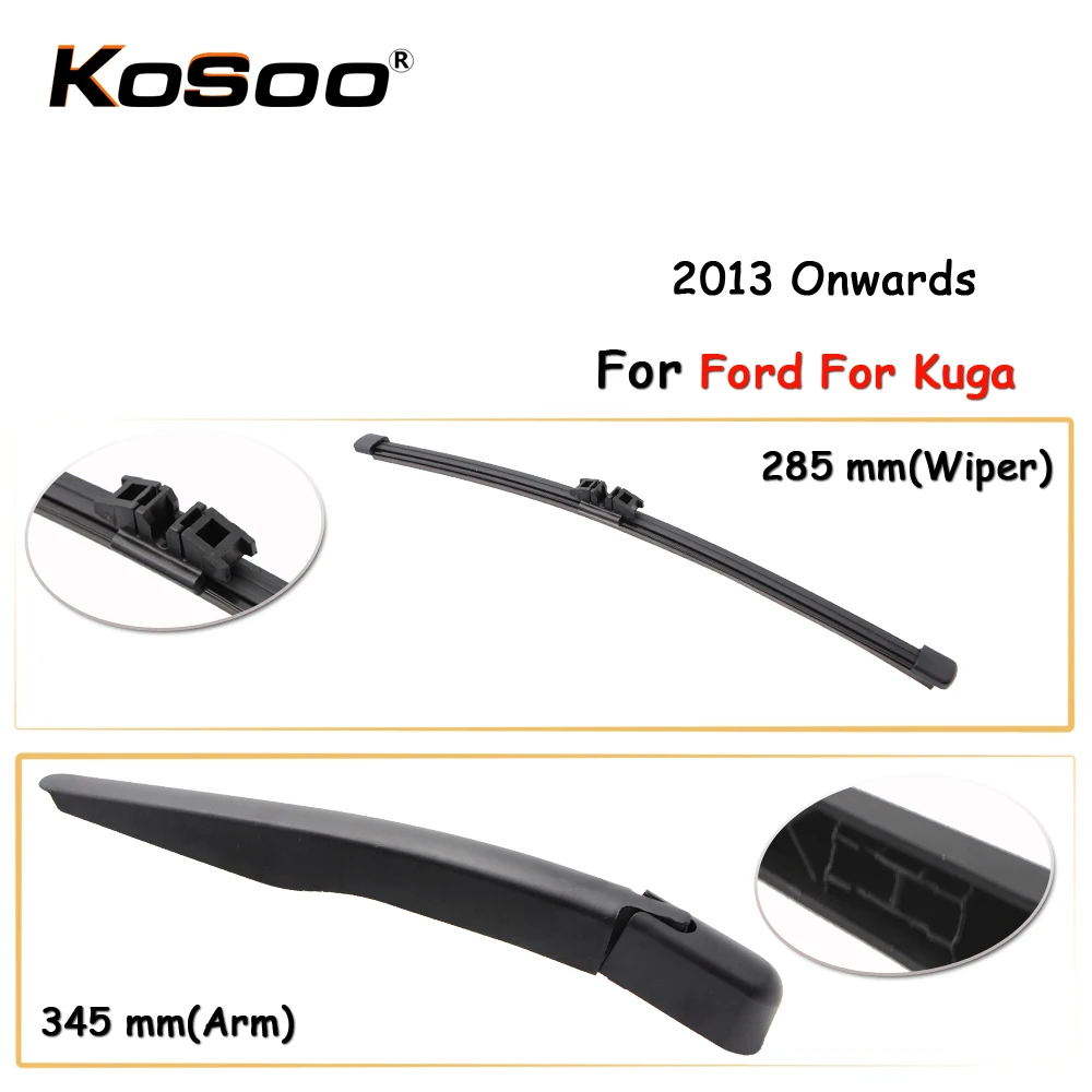 KOSOO Auto Rear Car Wiper Blade For Ford For Kuga,285mm 2013 Onwards