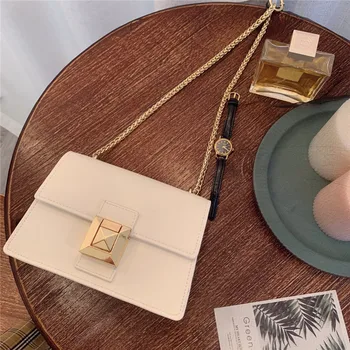 

Vintage Fashion Big Tote Bag 2020 New High Quality Women's Designer Handbag Crocodile Pattern Chain Shoulder Messenger Bag