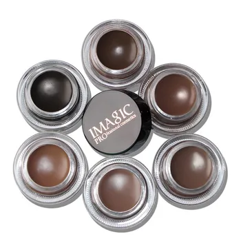 

IMAGIC Arrivals Professional Eyebrow Gel 6 Colors Tint Makeup Eyebrow Brown Eyebrow Gel With Brow Brush Tools