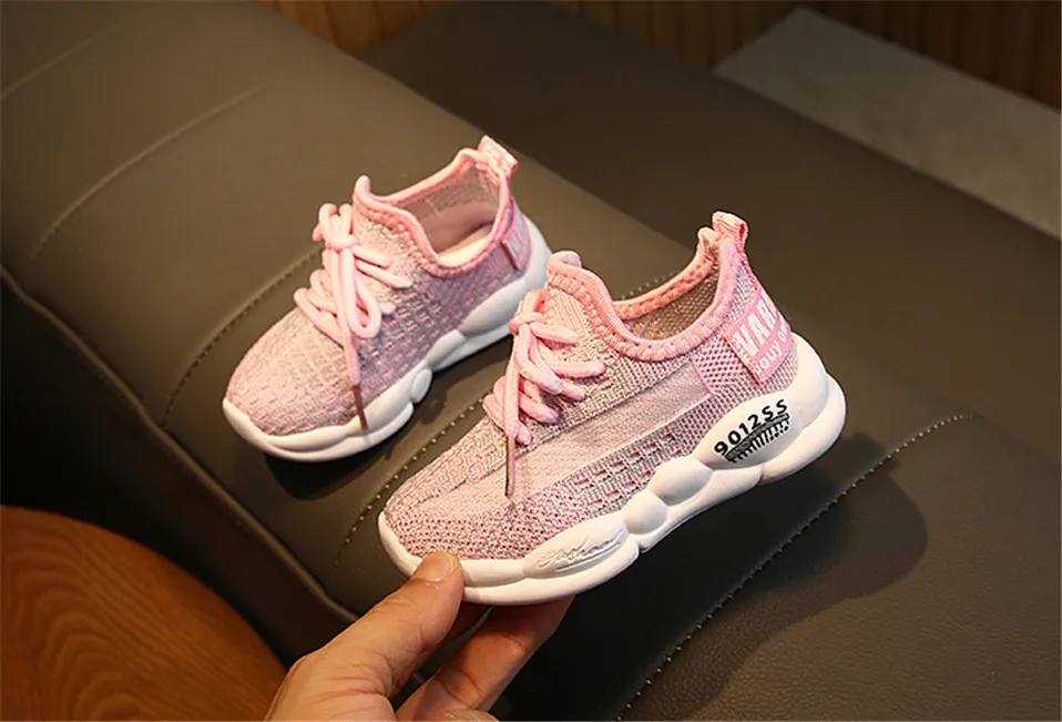 Kids Shoes 2020 Boys Shoes Girls Causal Running Sneakers Children Breathable Soft Shoes Toddler Sports Shoes