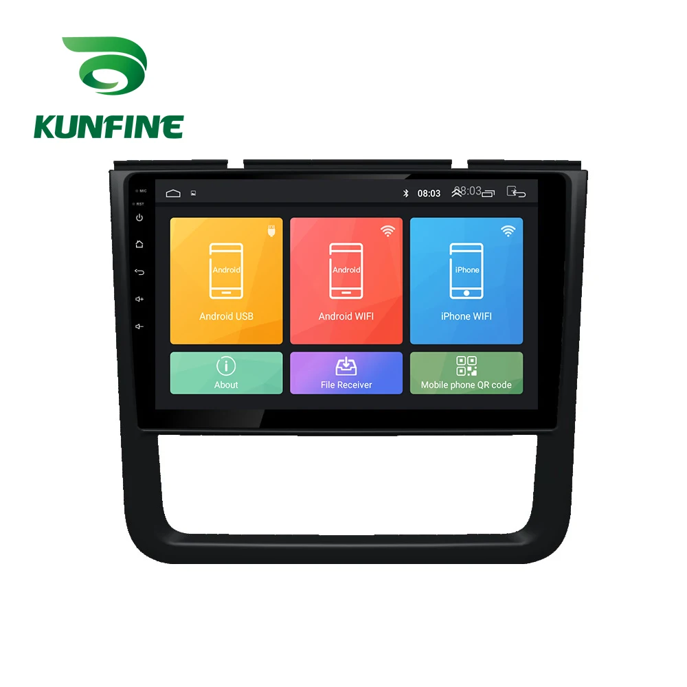 Восьмиядерный Android 10 0 автомобильный DVD GPS навигационный плеер Deckless стерео для Ford