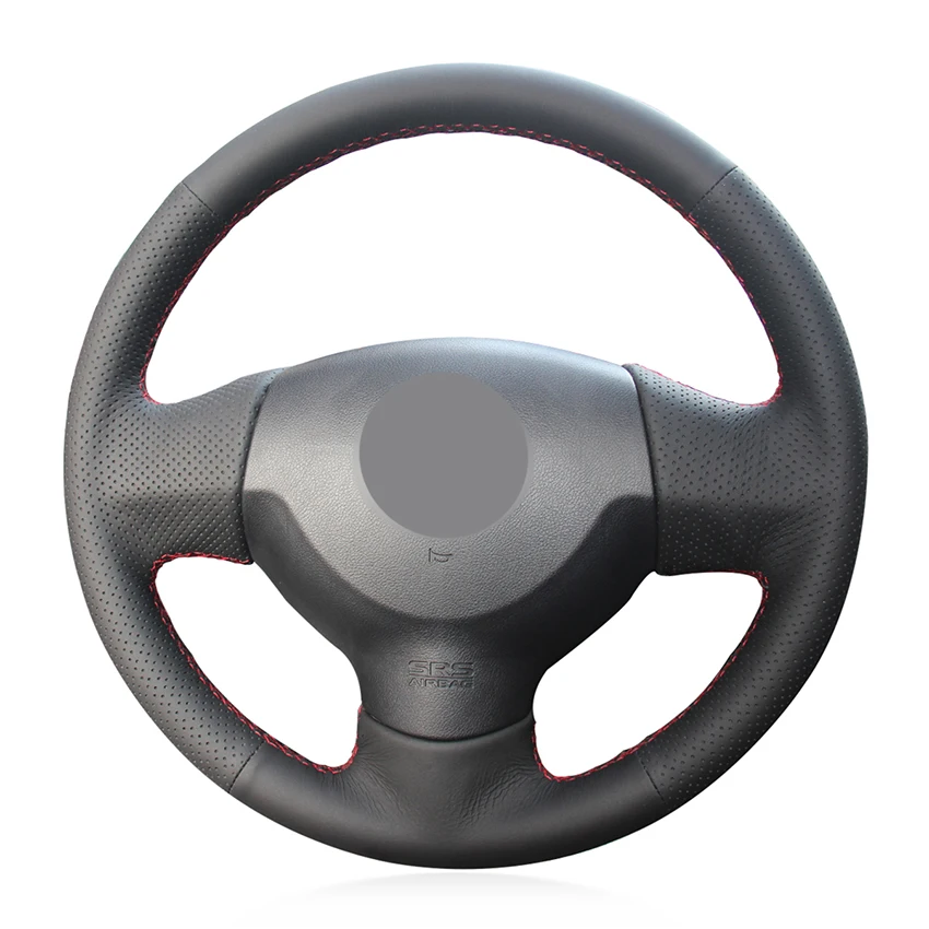 Hand-stitched Black Artificial Leather Anti-slip Car Steering Wheel Cover for Mitsubishi Lancer X 10 2007-2015 Outlander 2006 | Автомобили