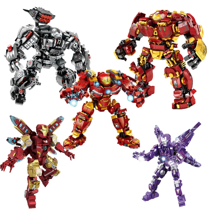 New Super Heroes Avengers Iron Model Building Blocks With Anime Figures Toy Infinity Toys For Children Gifts | Игрушки и хобби