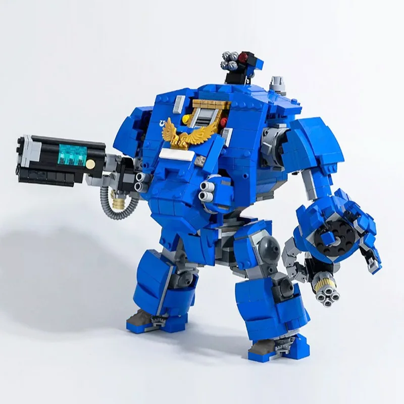 Детский конструктор MOC 1252 шт. сменитель дредноута молот 40000 робот Железный