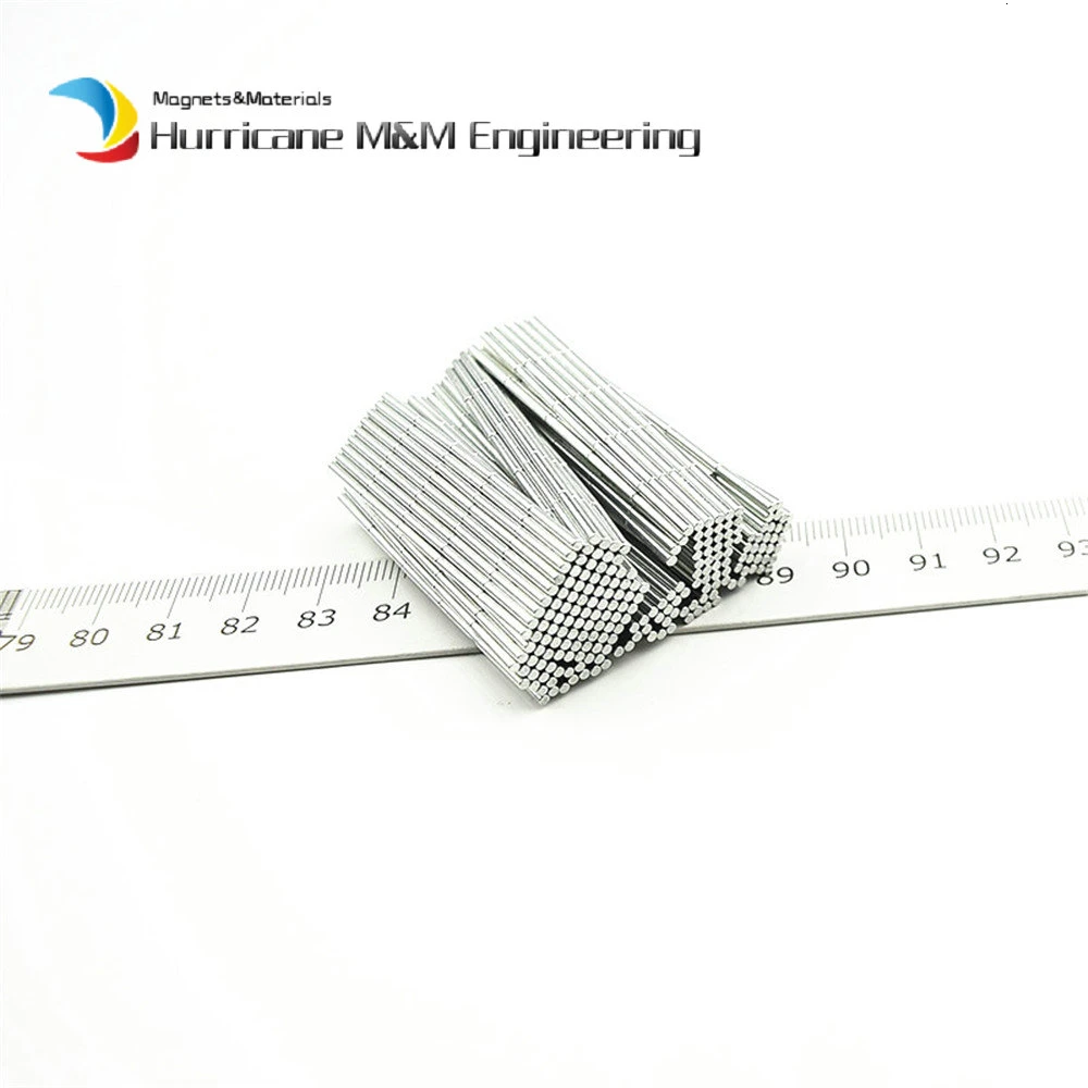 Микро Магнитная палка 1,5x10 диаметр точность мини Металлические Магнитные цилиндрические шпильки 1,5 мм 0,06 ''медицинский Неодимовый Датчик 100 шт