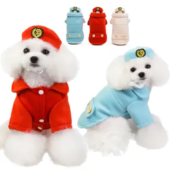 

Pet Clothes, Dog Clothes, Woolen Coat, Autumn And Winter, New Air Stewardess, Empty Little Coat Dog Winter Clothes