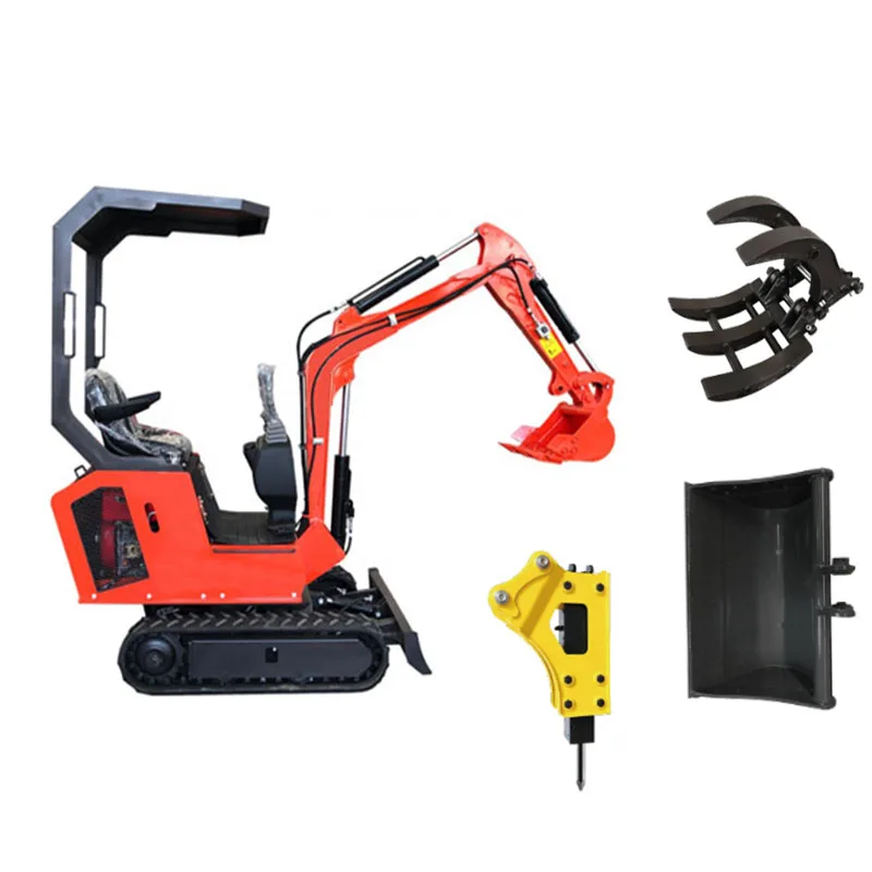 Cina Ce Epa Retroescavatore Cingolato Mini Escavatore Micro Bagger Post Hole Digger Garden Farm Machinery