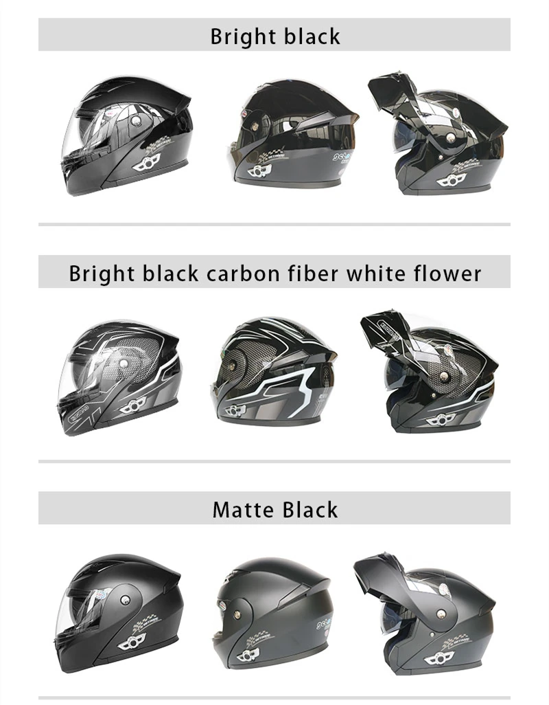 Men Women Bluetooth Motorcycle Helmet Flip Up Waterproof Longer Endurance Double Scratch Proof Anti Fog Visors Men Women Bluetooth Motorcycle Helmet Flip Up Waterproof Longer Endurance Double Scratch Proof Anti Fog Visors