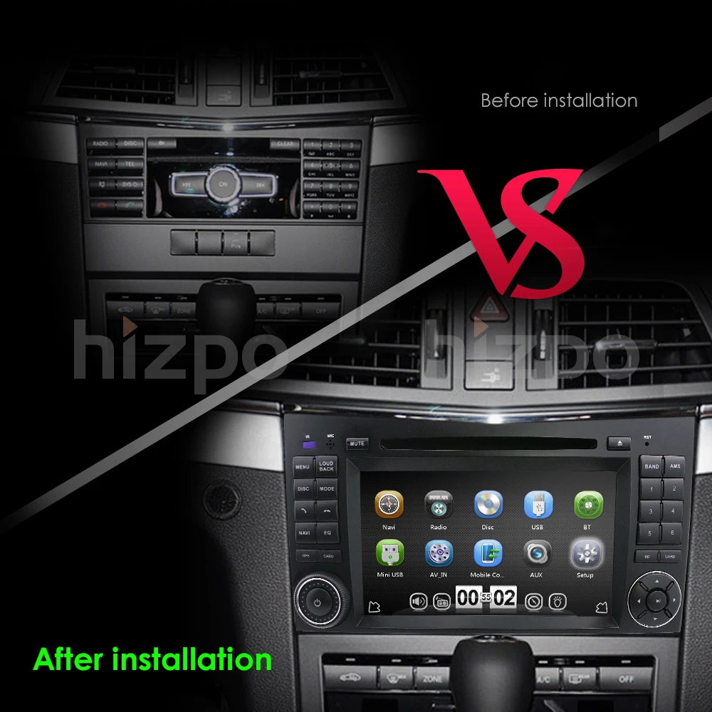 Sale Car Multimedia Player GPS 2 Din DVD Automotivo For Mercedes/Benz/Sprinter/B200/B-class/W245/B170/W169 Radio Cam-in MirrorLink BT 4