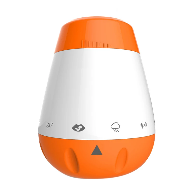 Sensor de voz de ruido blanco para bebés, máquina de sonido para terapia, sueño, portátil, música inteligente, nuevo