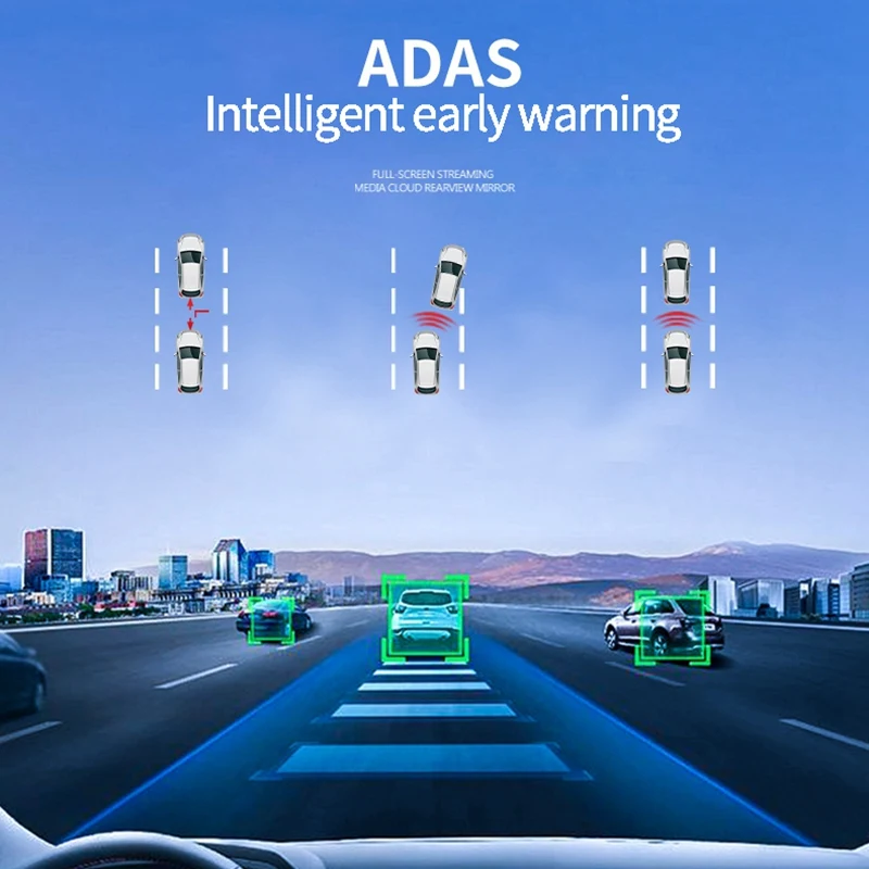 Автомобильный видеорегистратор Камера 4G ADAS Автомобильный видеорегистратор Android поток медиа зеркало заднего вида FHD 1080P WiFi 10 дюймов gps видео рекордер