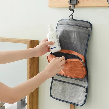 

Travel Wash Bag Cosmetic Storage Bag Portable Multi-Function Waterproof Hangable Foldable Storage Bag