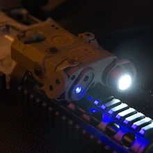 WADSN страйкбол PEQ15 LA-5C UHP синий лазерный белый светильник ИК лазерный прицел Softair PEQ тактический охотничий оптический светильник для вспышки