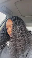 Peluca brasileña de ondas profundas prearrancada, peluca con malla frontal y pelo de bebé, 13x4, para mujeres negras
