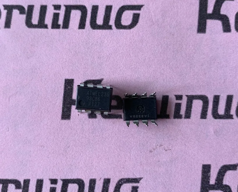 10 шт./лот AT93C86-10PU-2.7 ATMEL 93C86 DIP8 EEPROM AT93C86-10PI-2.7 16K-bit 2K x 8/1K 16 3 V/5V 8-Pin PDIP | Электроника