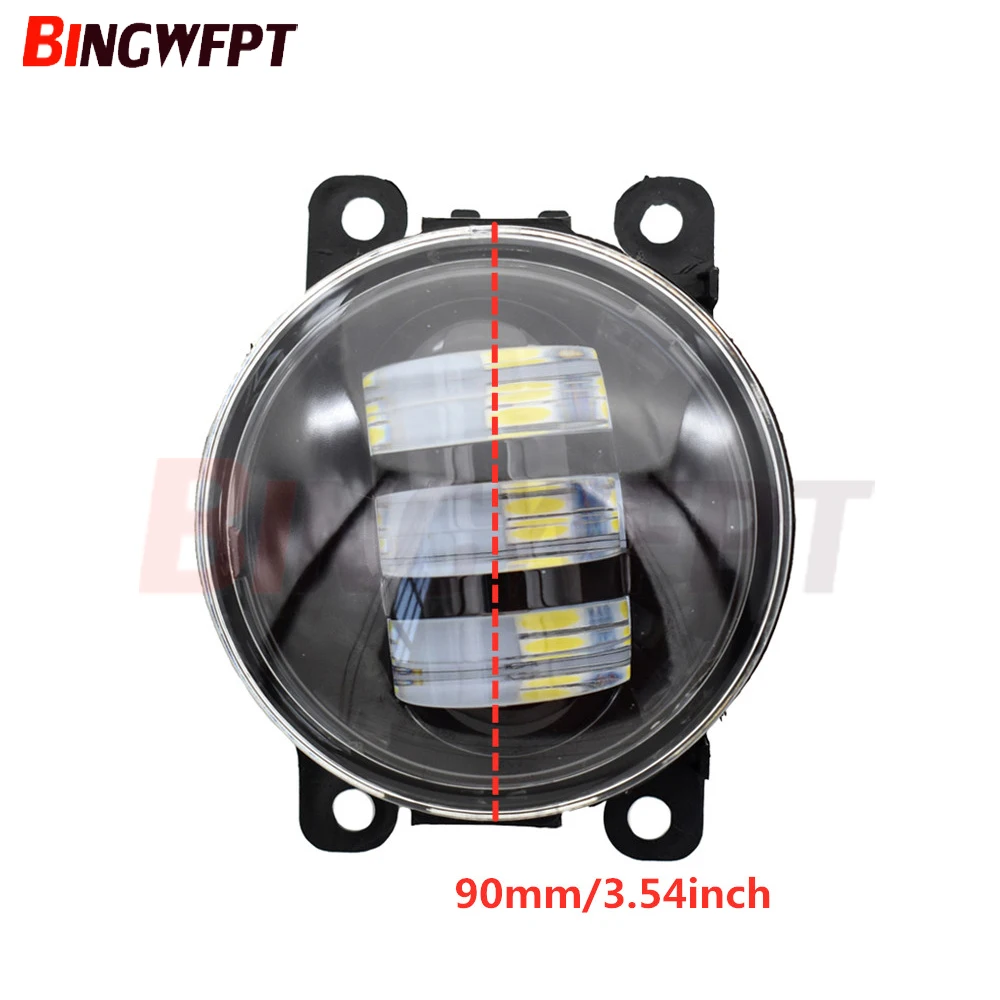 2 шт. светодиодный противотуманный светильник переднего бампера для Dacia Sandero Hatchback