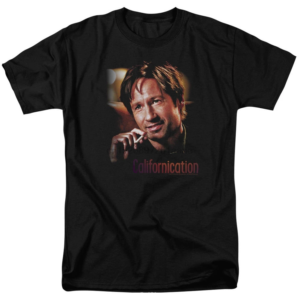 Californication tv Show Хэнк Moody SMOKER Лицензированная взрослая футболка всех размеров крутая