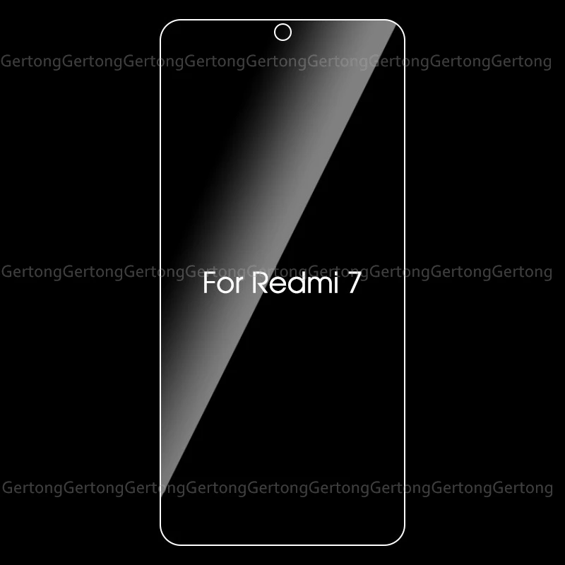 Ультратонкая Защитная закаленная пленка 9H для Xiaomi Mi A3 Pocophone F1 Redmi 7A 7 K20 Pro с белым
