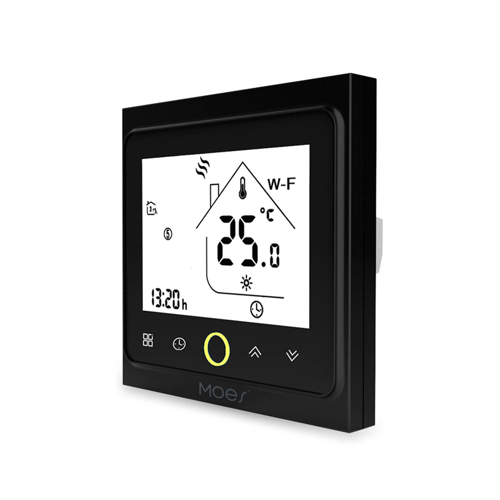WiFi Smart Touch термостат контроль температуры Лер для воды/электрический подогрев пола воды/газовый котел с приложением дистанционного управления
