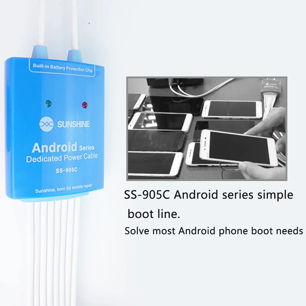 Boot Control Automatic Dedicated Durable Phone Test Cable Anti Burn Accessories Portable Practical For Android Series