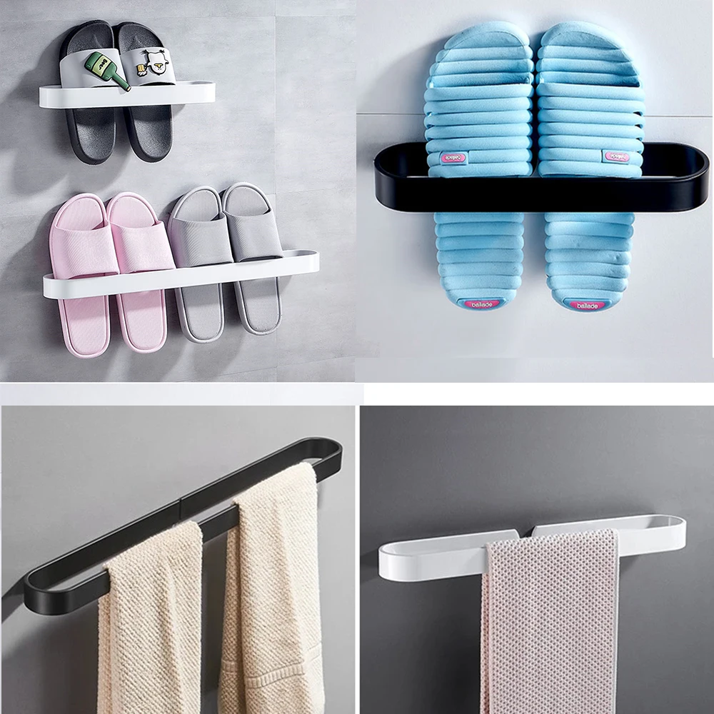 

Wall Mounted Shoes Rack Shoe Racks Storage Organizer Wall Mount Slippers Hanging Shelf Slipper Rack Holder Shoes Organizer