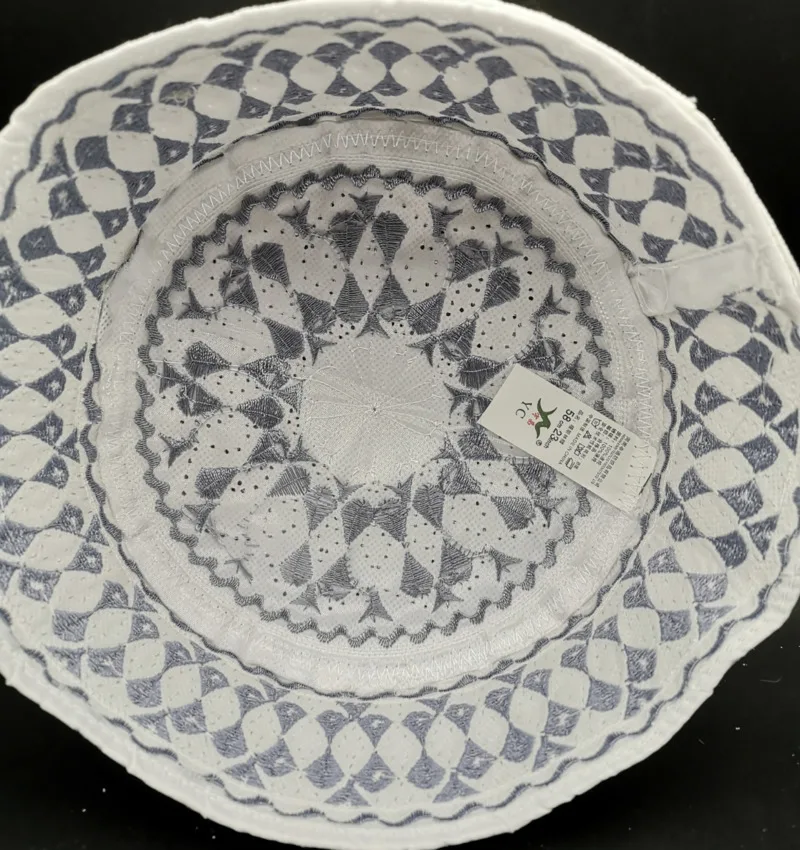 Arab Men's Hat Islamic Papaqlar Caps Gray Kappa Hats Muslim Prayer Caps Accessories Topi Hombre Gorro Saudi Arabia Bonnet