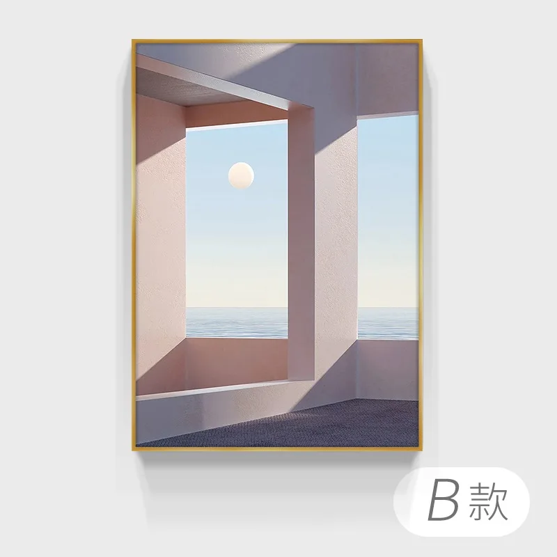 

Modern Abstract Oil Painting Print on Canvas Building Print Picture Canvas Painting Wall Art Picture Painting for Home Decor