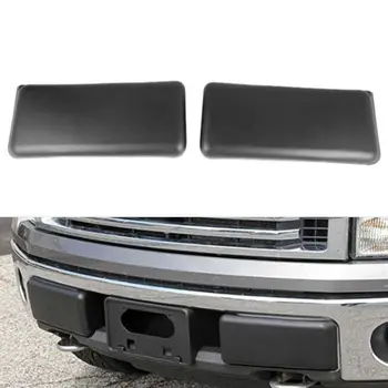 

Hot New Front Bumper Pads Guards Compatible With Ford F150 2009-2014 Insert Cap Delete Kit Pair Right And Left